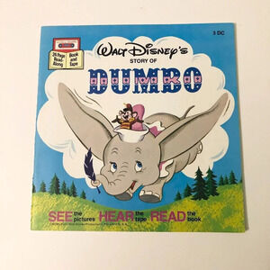 Vintage  1978 Dumbo Walt Disneys Storyteller Book only NO Tape